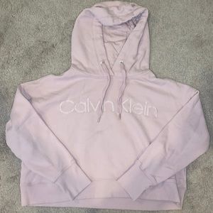 Calvin Klein cropped hoodie